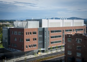 The Pharmaceutical and Medical Sciences Building at the WSU branch campus in Spokane. Photo by Cory Medeiros/WSU Spokane.