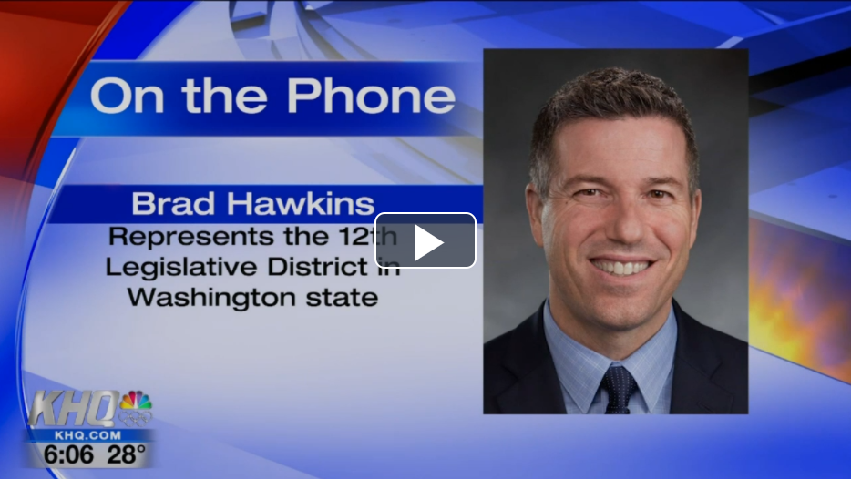 VIDEO: KHQ TV Vax Facts: Sen. Brad Hawkins says Washington teachers will be able to get vaccine