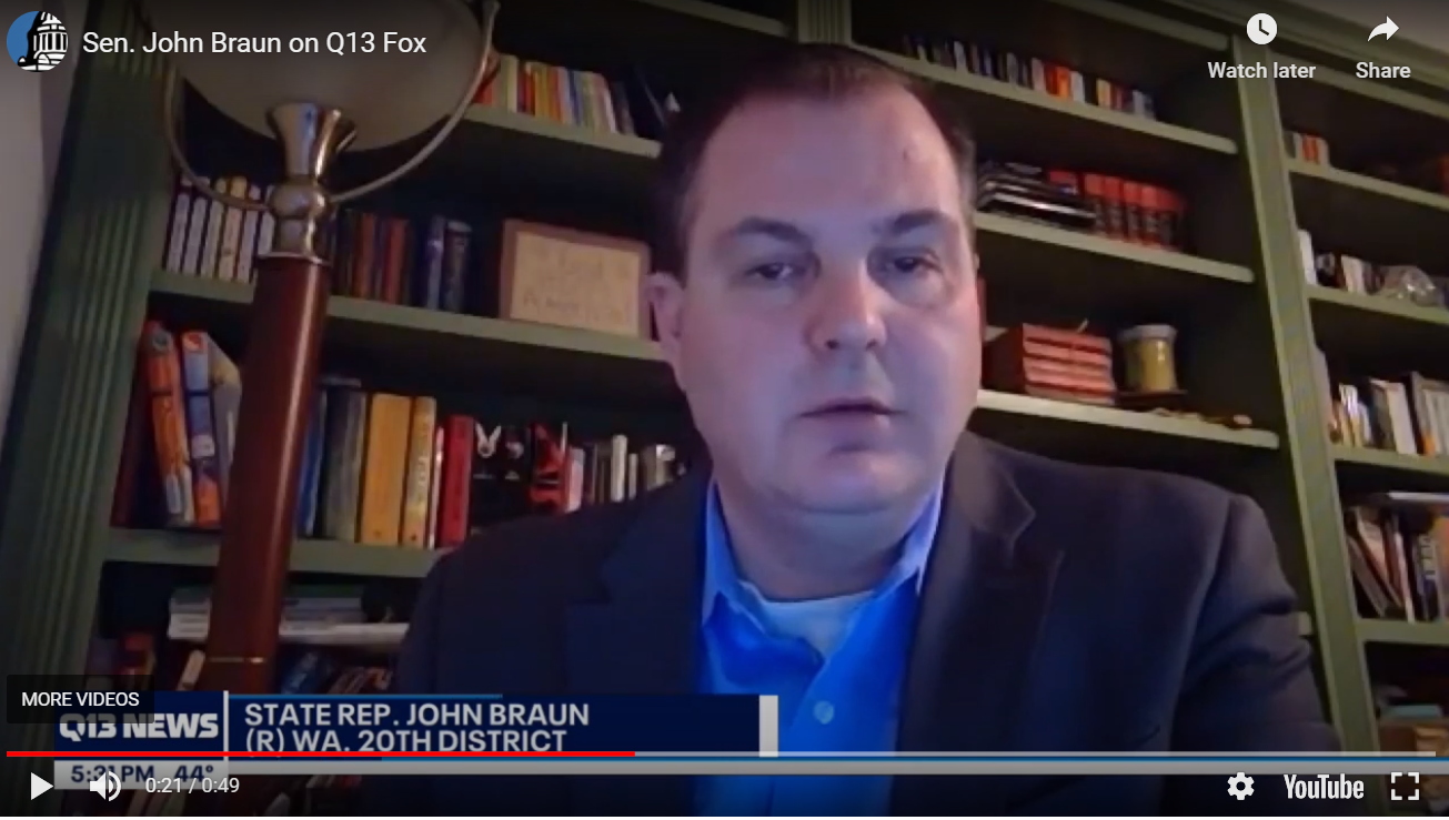 VIDEO: Sen. John Braun on Q13 Fox
