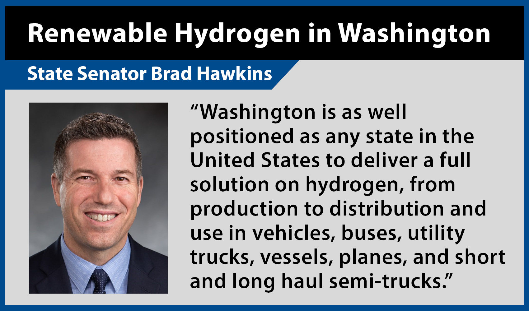 AUDIO: Senate unanimously passes Hawkins bill to promote hydrogen-powered vehicles