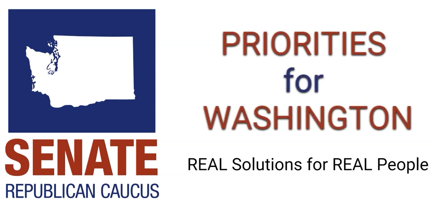 VIDEO: Washington State Senate Republican Priorities for Washington