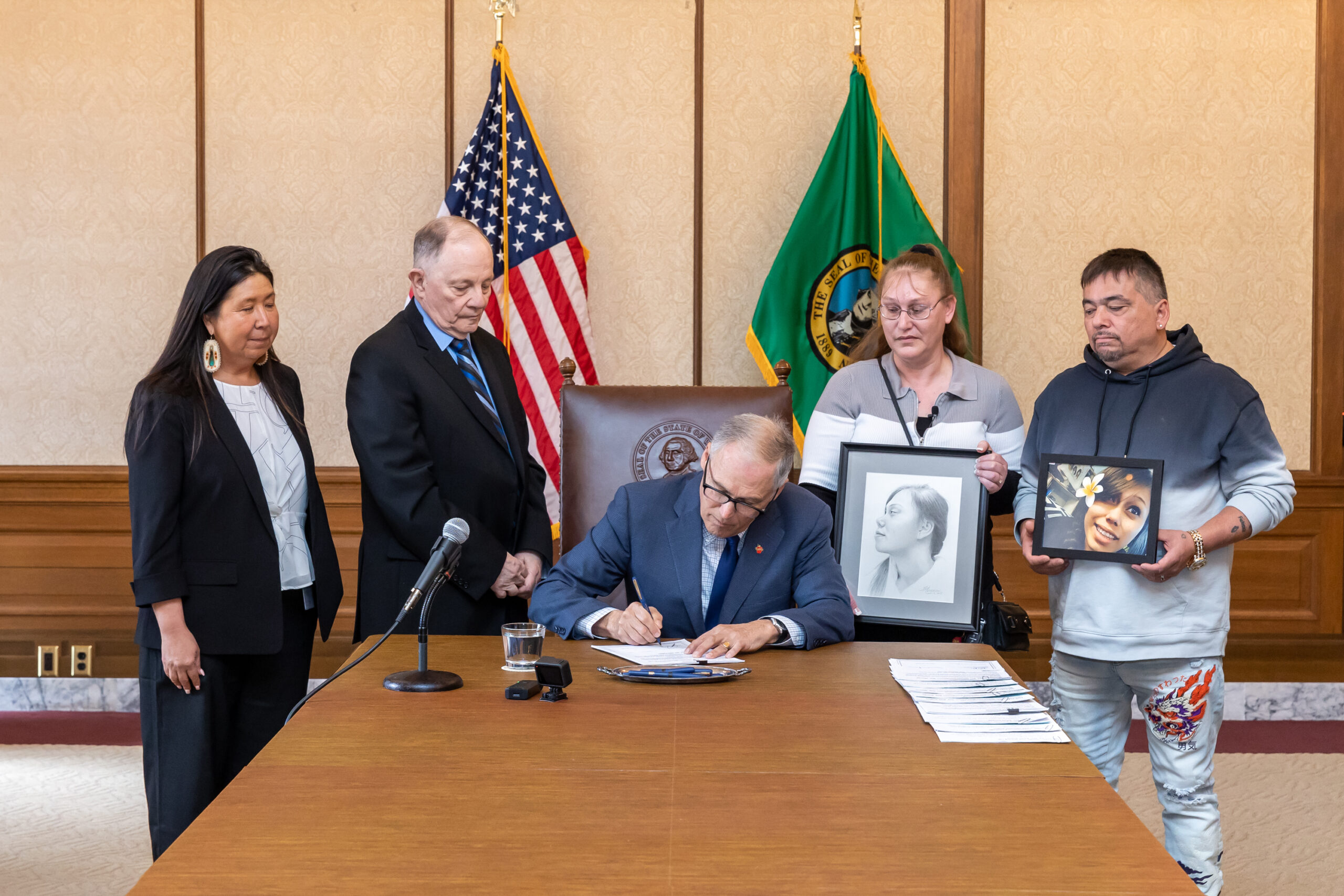 VIDEO: KING 5: Gov. Inslee signs Sen. Mike Padden bill that will impose harsher penalties for sexually abusive jail and prison guards