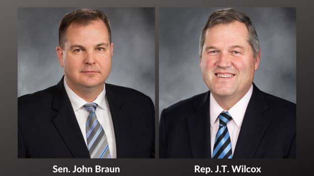Braun praises work of outgoing House Republican Leader Wilcox