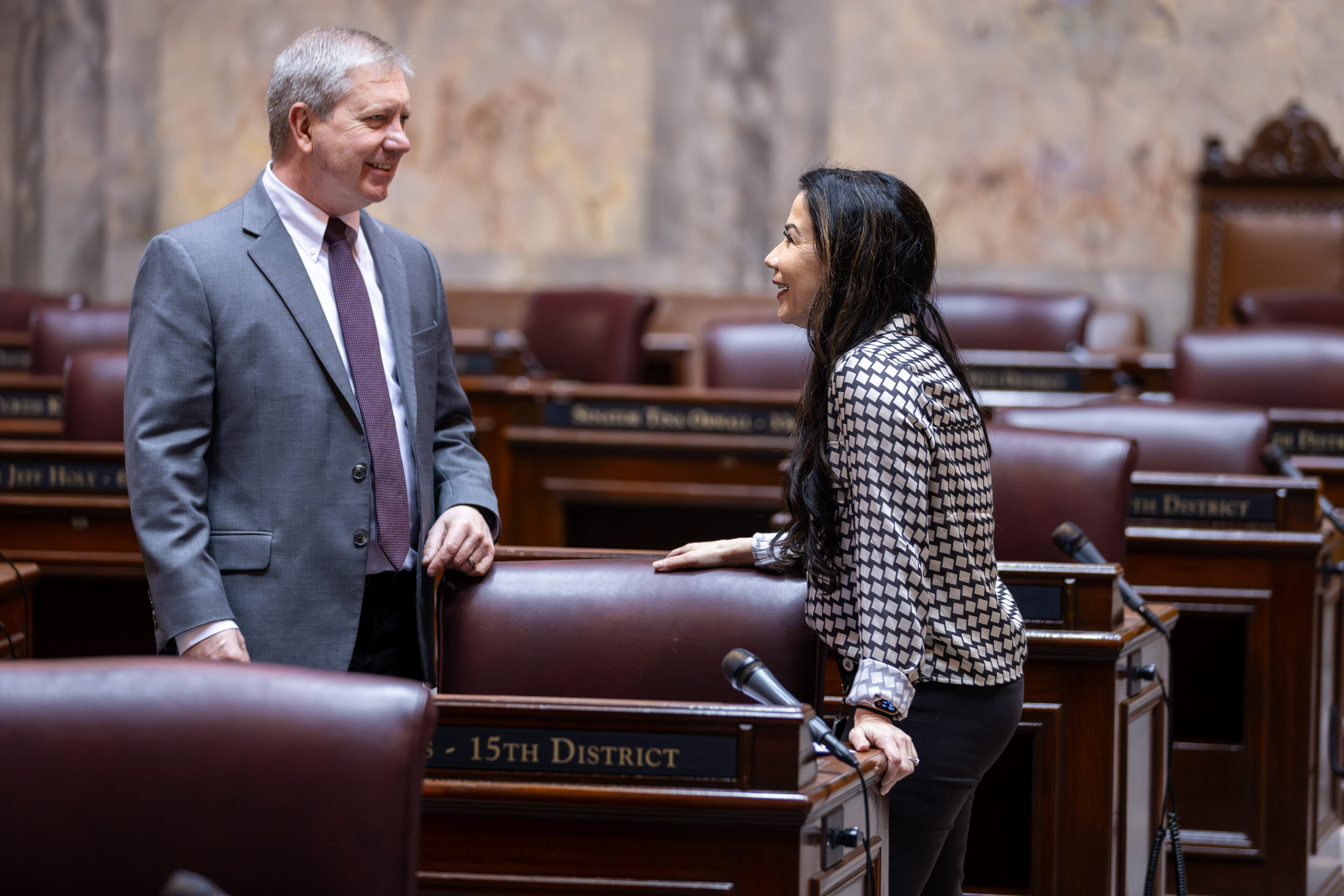 Sen. Gildon and Torres submitting the budget – March 28, 2025